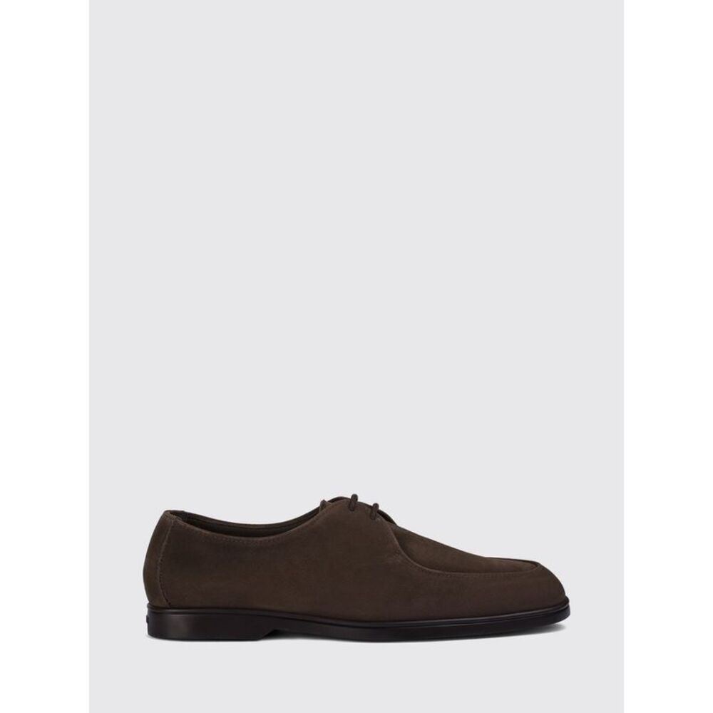 Doucal's Brogue Shoes Men Mahogany